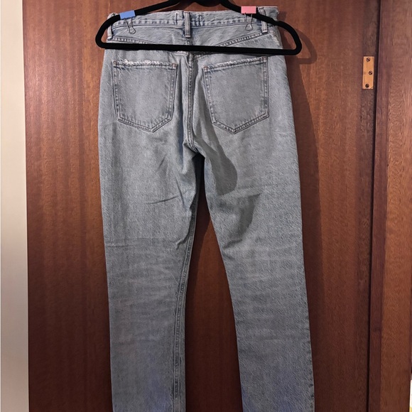 Agolde “Riley”  Button-Fly Jeans - Picture 3 of 4